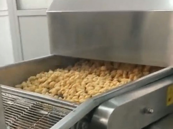 Production line of popcorn chicken